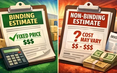 How Moving Quotes Work: Binding vs Non-Binding Estimates Explained