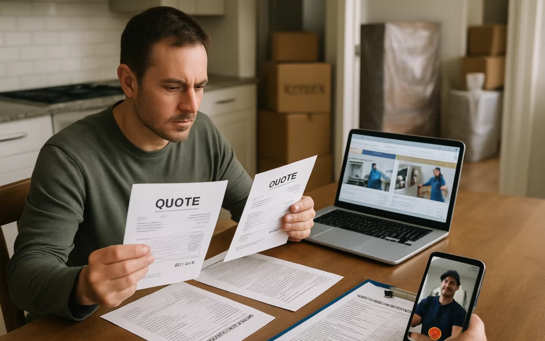 Quotes From Moving Companies Explained: How Estimates Work and What Affects Moving Costs