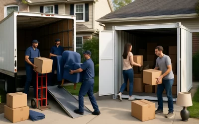 Full-Service Movers vs. Moving Containers for Long Distance Moving: Cost & Effort Breakdown