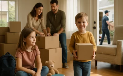 Moving With Kids: How to Make a Family Move Easier, Safer & Less Stressful